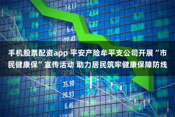 手机股票配资app 平安产险牟平支公司开展“市民健康保”宣传活动 助力居民筑牢健康保障防线
