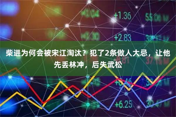 柴进为何会被宋江淘汰？犯了2条做人大忌，让他先丢林冲，后失武松