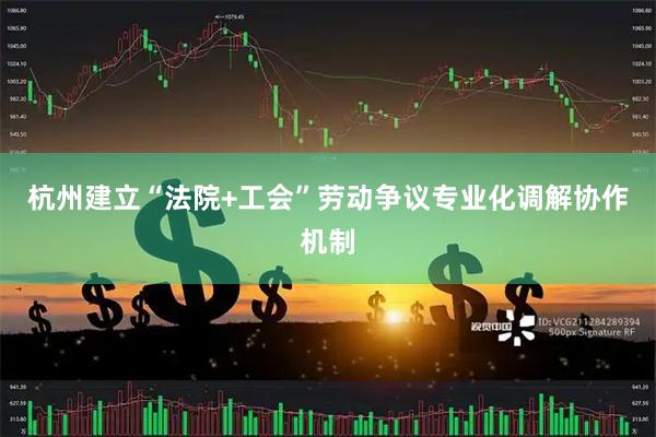 杭州建立“法院+工会”劳动争议专业化调解协作机制