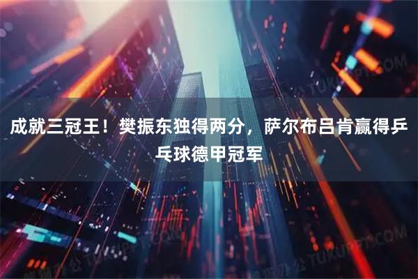 成就三冠王！樊振东独得两分，萨尔布吕肯赢得乒乓球德甲冠军